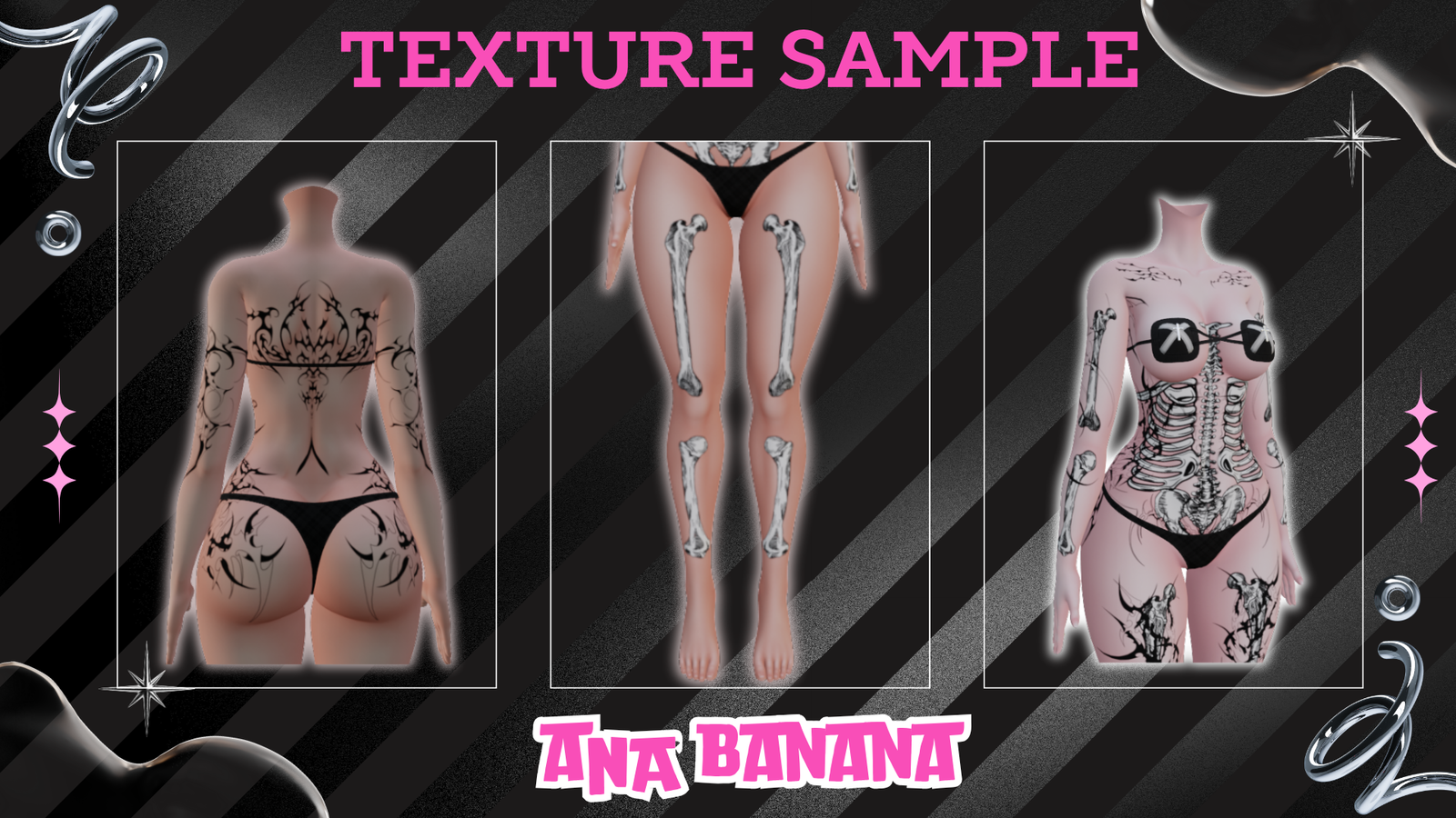 ðĶī Cryptic Bones Tatts | Vrbase Egirl