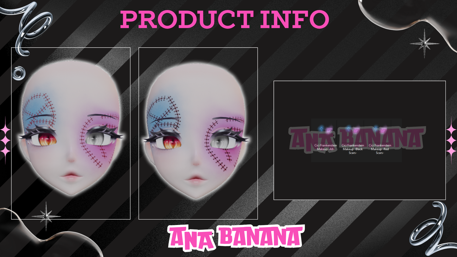 🧟 Frankenstein Makeup | Cici + Starlight