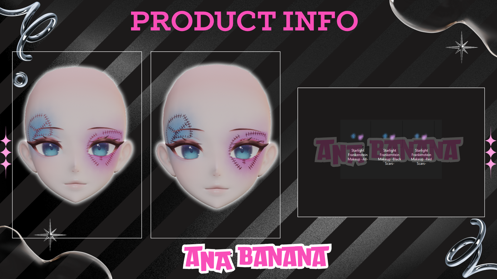 🧟 Frankenstein Makeup | Cici + Starlight
