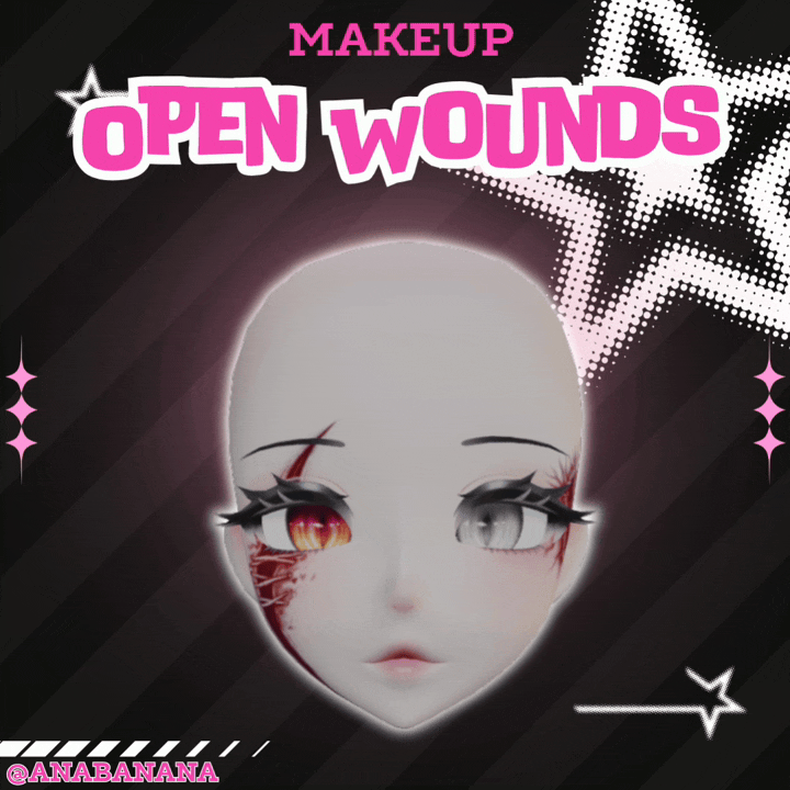 🩹 Open Wounds Makeup | Cici + Starlight