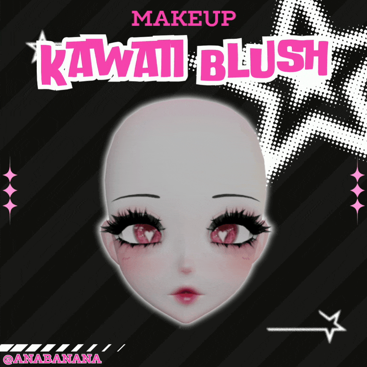😊 Kawaii Blush Makeup | Cici + Starlight