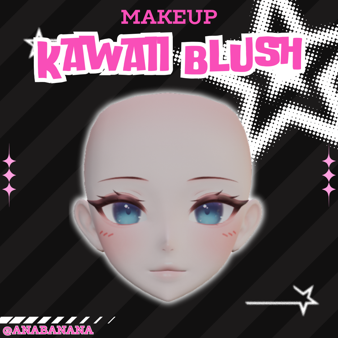 😊 Kawaii Blush Makeup | Cici + Starlight