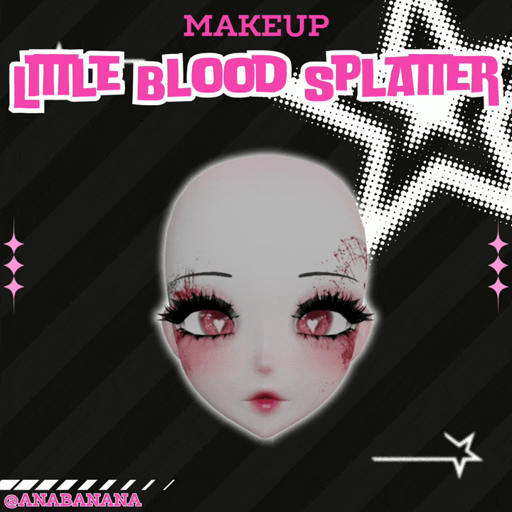 🩸 Little Blood Splatter Makeup | Cici + Starlight