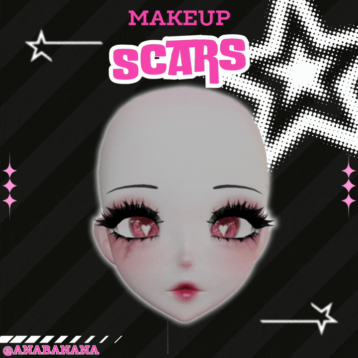 🩹  Scars Makeup | Cici + Starlight