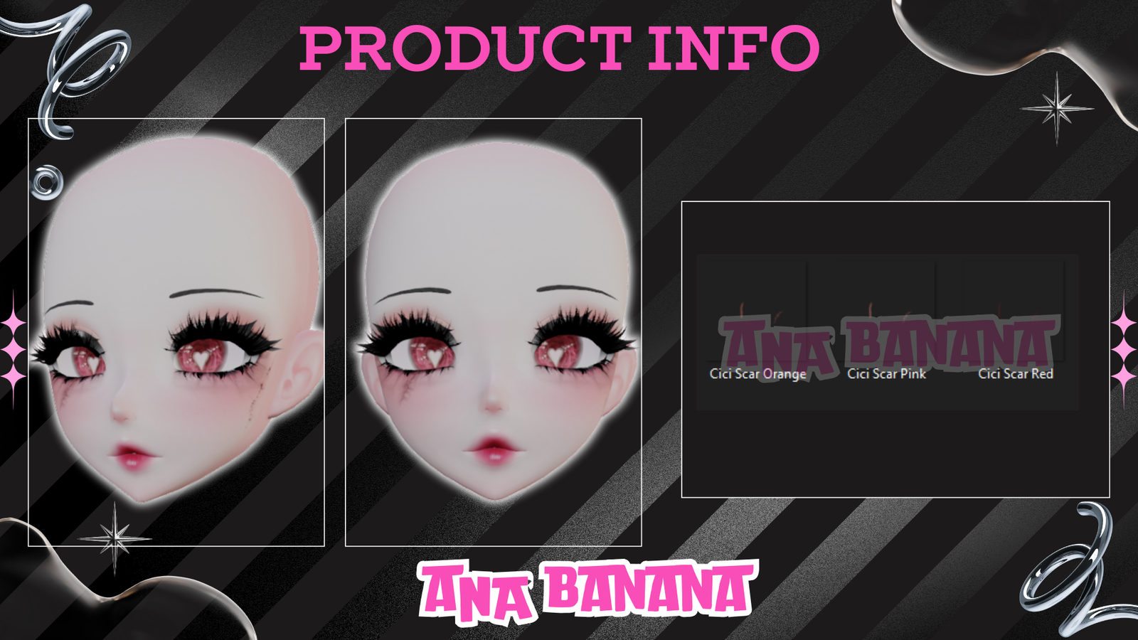 🩹 Scars Makeup | Cici + Starlight