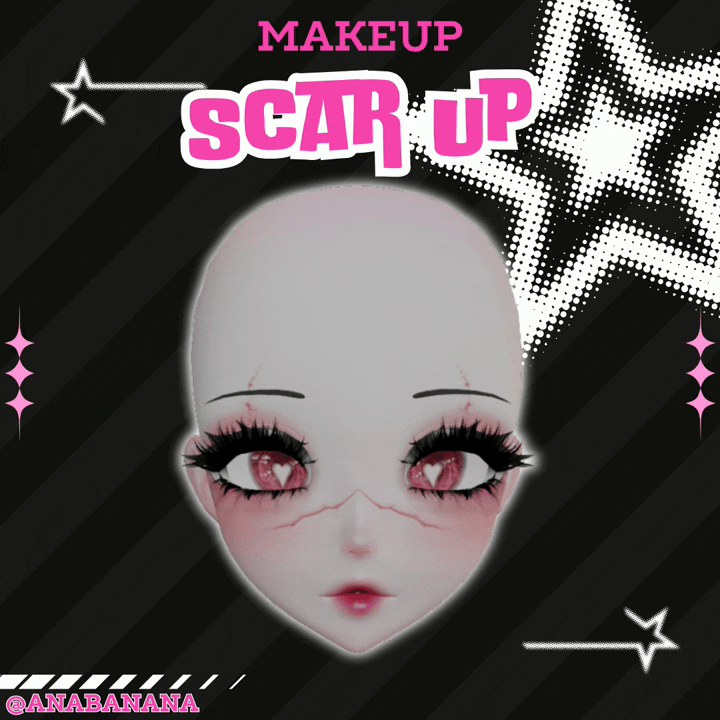 🩹 Scar Up Makeup | Cici + Starlight