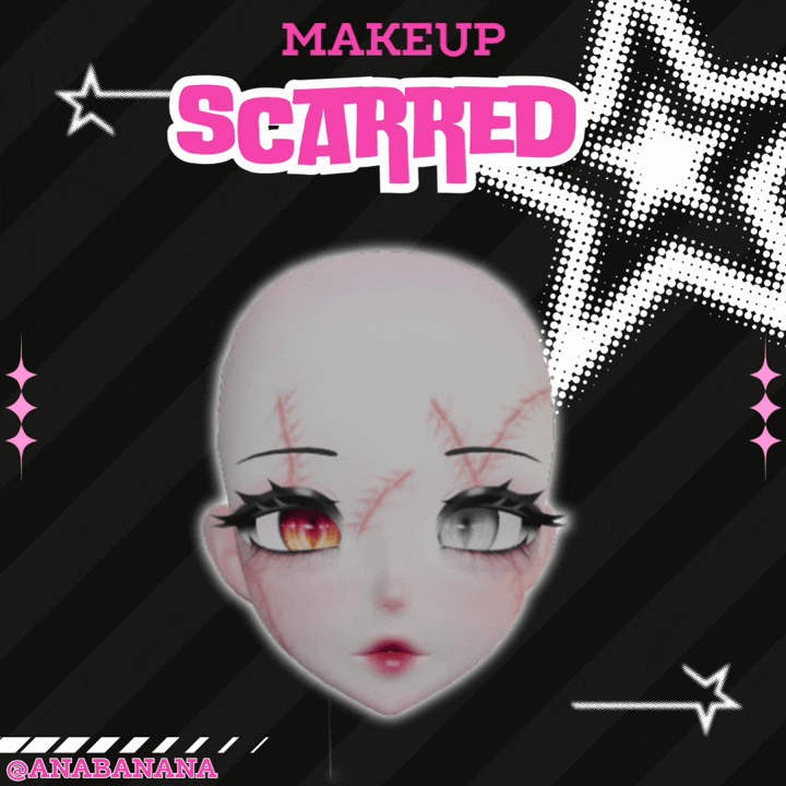 🤕🩹 Scarred Makeup | Cici + Starlight