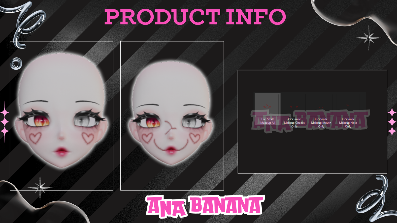 🤕 Smile Makeup | Cici + Starlight
