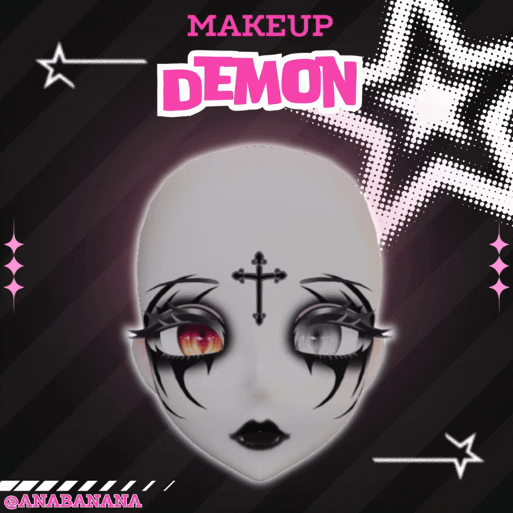 😈 Demon Makeup | Cici + Starlight