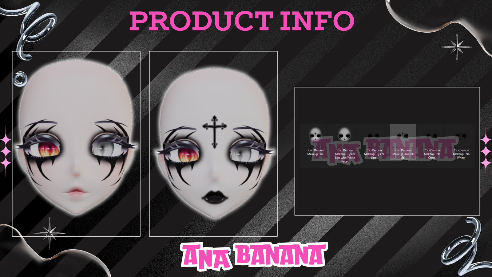 😈 Demon Makeup | Cici + Starlight