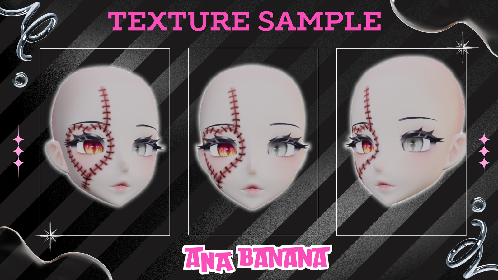 (J:)❤️ Heart Scar Makeup | Cici + Starlight