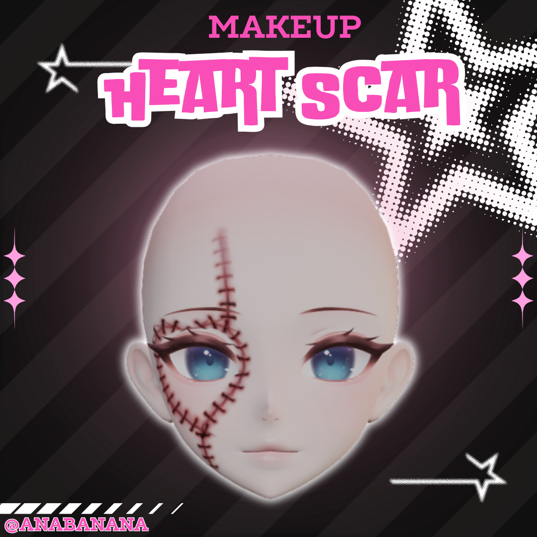 ❤️ Heart Scar Makeup | Starlight