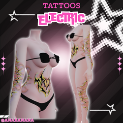 ⚡ Electric Tatts | Vrbase Egirl