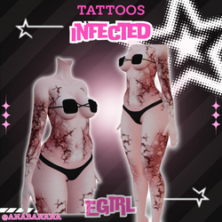 🧟 Infected Tatts | Egirl 