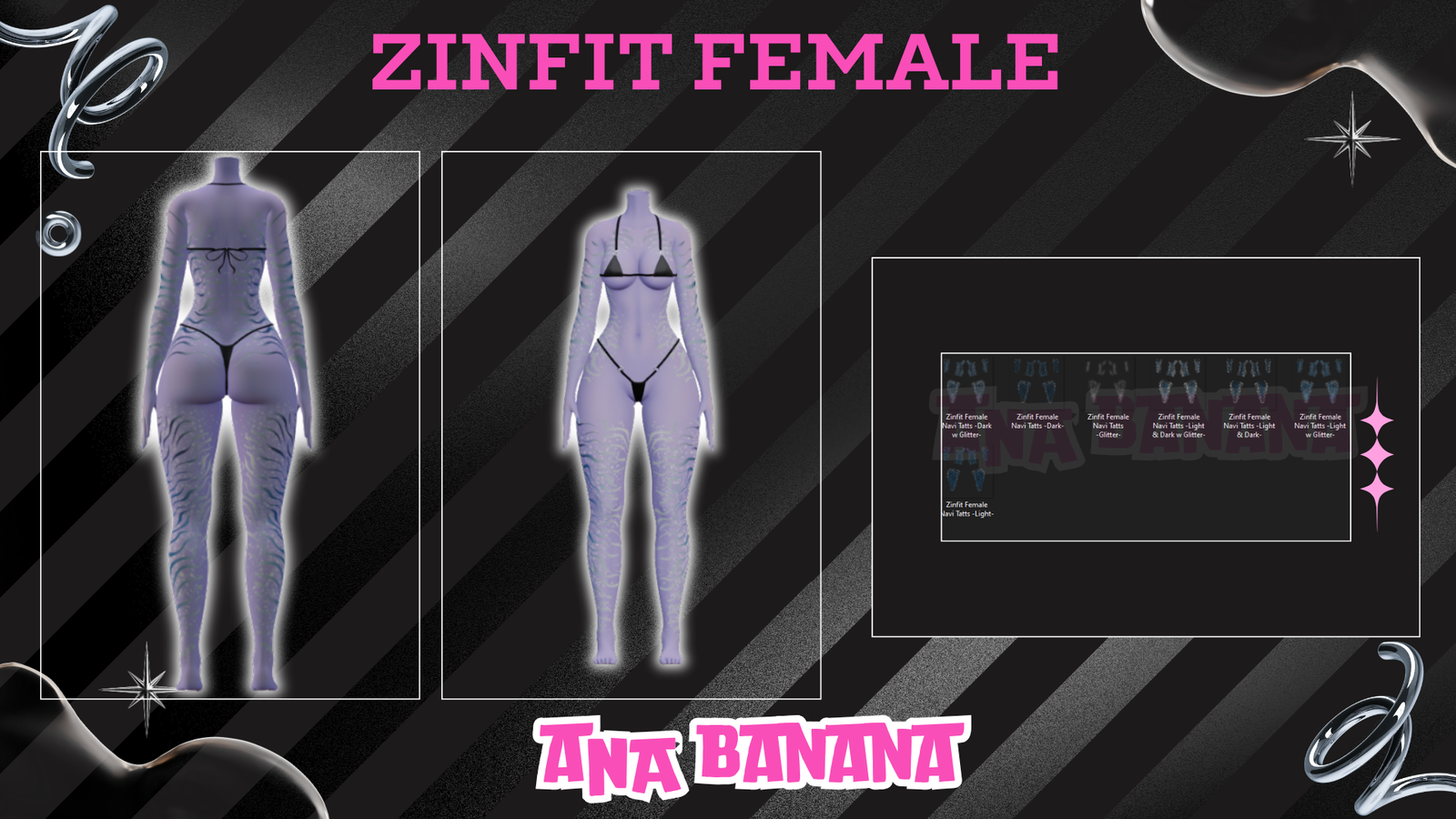 💙 Navi Tatts | Zinfit Female