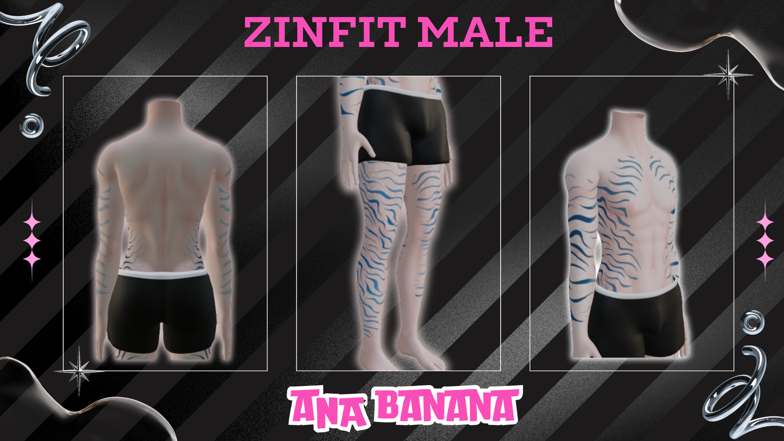 💙 Navi Tatts | Zinfit Male
