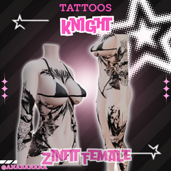 ⚔️ Knight Tatts | Zinfit Female