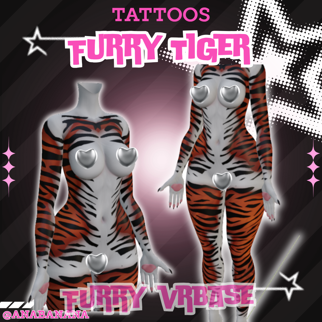 🐯 Furry Tiger Tatts | Vrbase