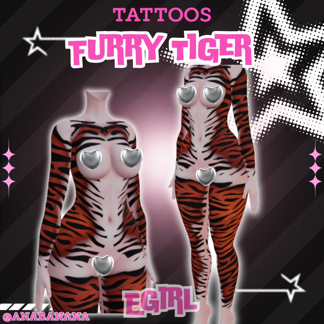 🐯 Furry Tiger Tatts | Vrbase
