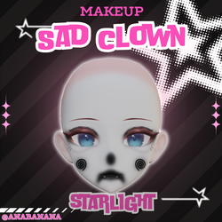 🤡 Sad Clown Makeup | Starlight
