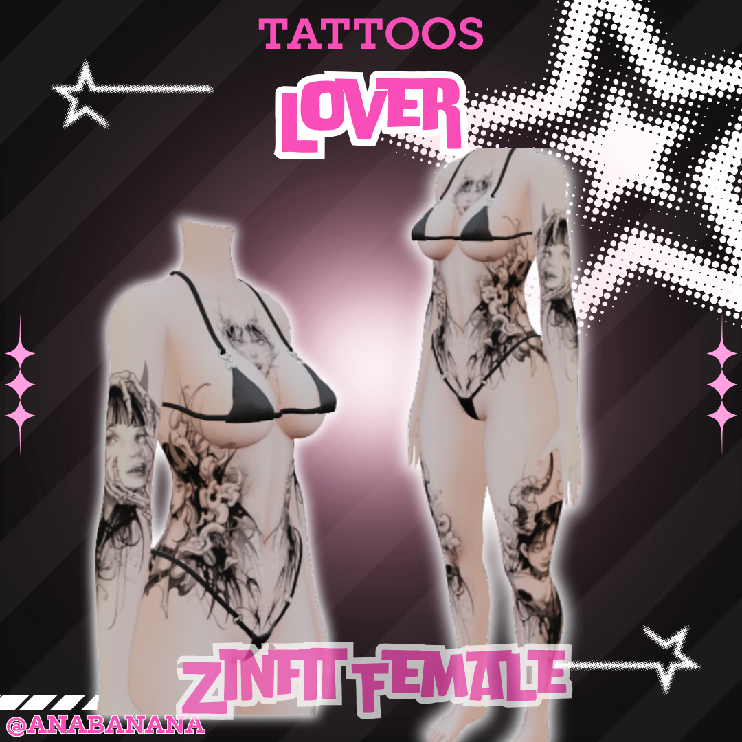 ❤️ Lover Tatts | Vrbase+ Akii + Zinfit F/M