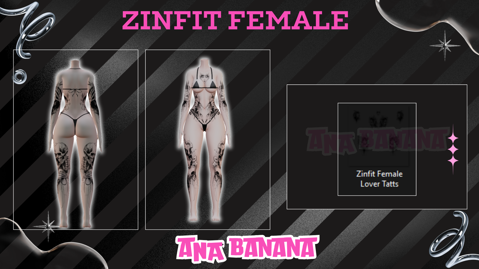 ❤️ Lover Tatts | Vrbase+ Akii + Zinfit F/M