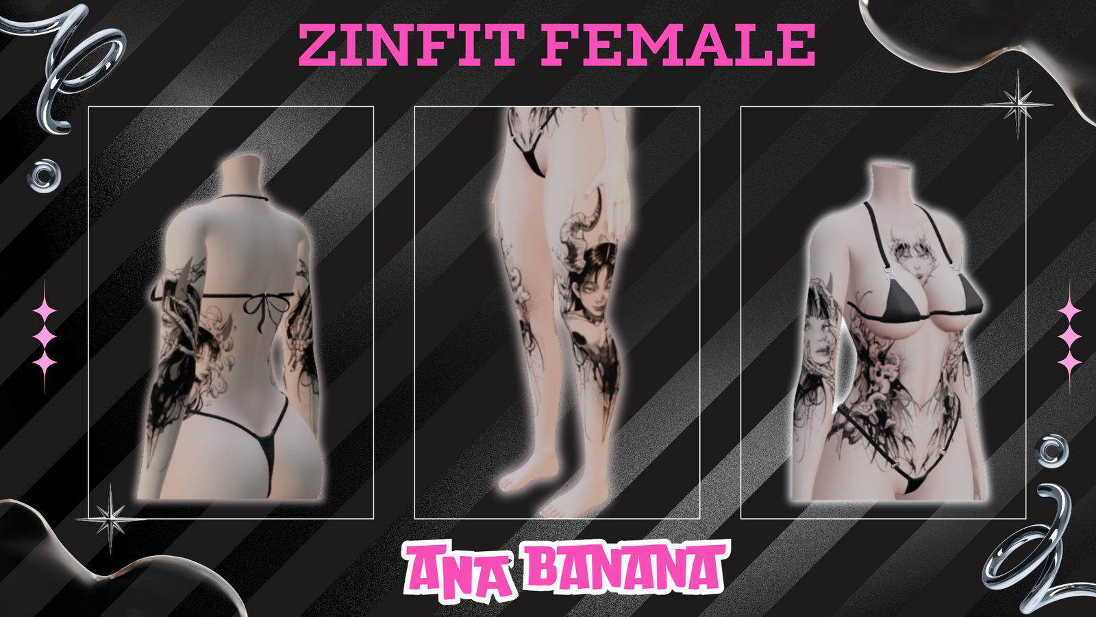 ❤️ Lover Tatts | Vrbase+ Akii + Zinfit F/M