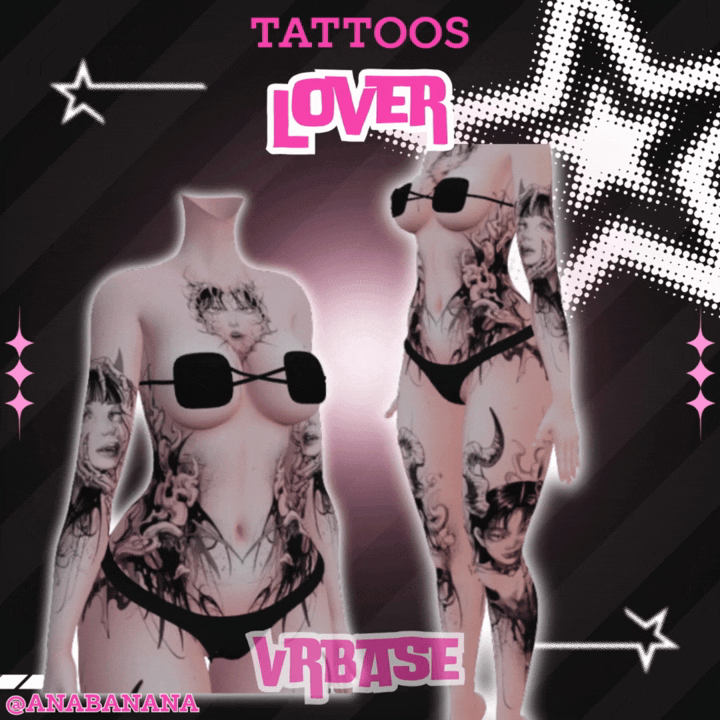 ❤️ Lover Tatts | Vrbase+ Akii + Zinfit F/M