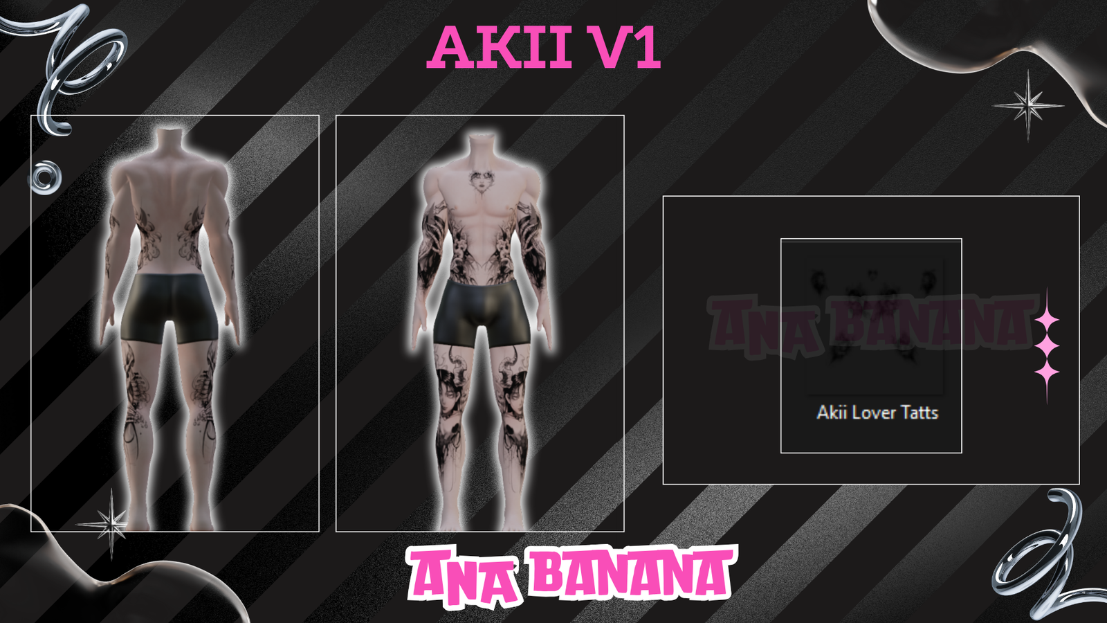 ❤️ Lover Tatts | Vrbase+ Akii + Zinfit F/M