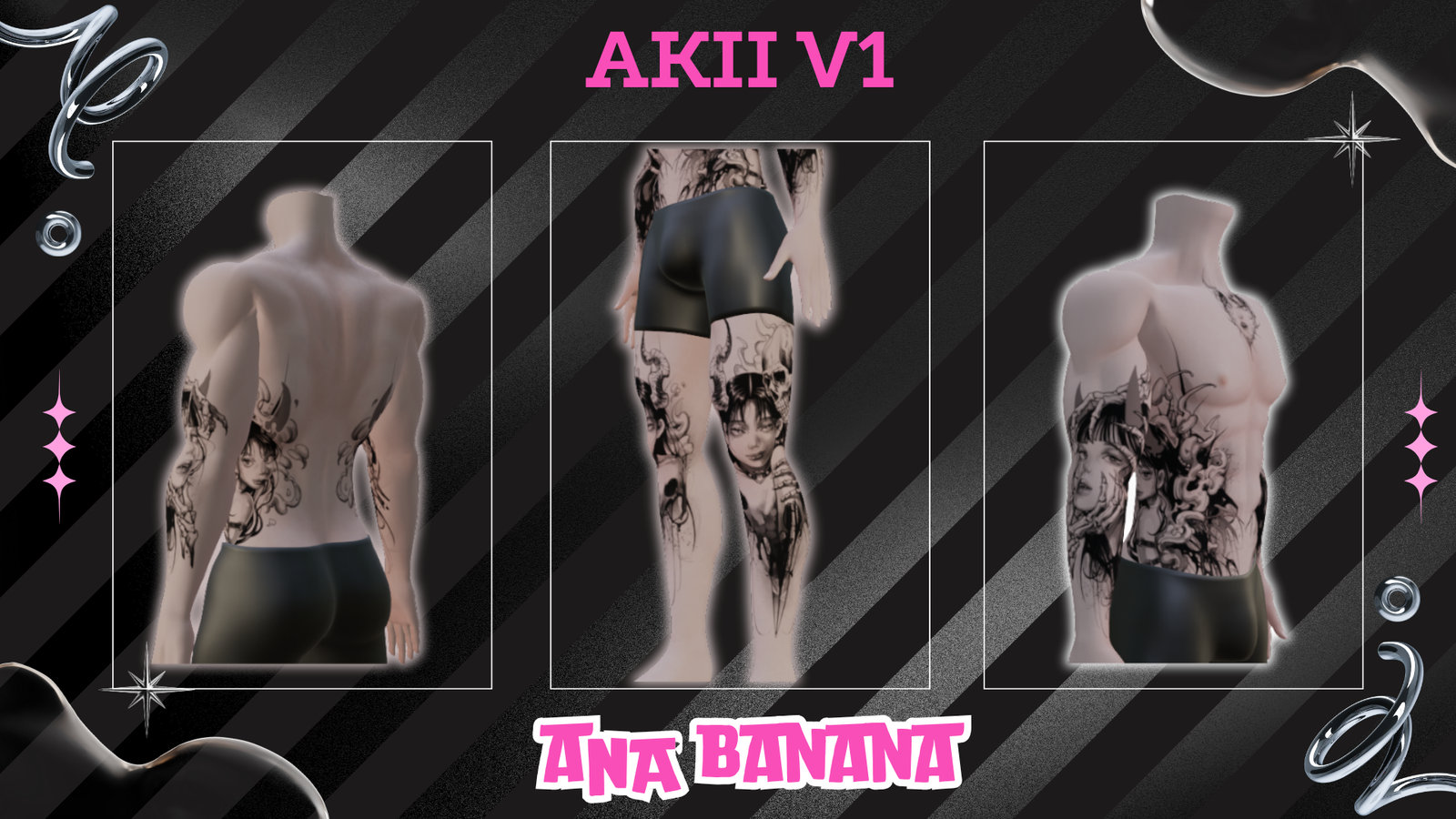 ❤️ Lover Tatts | Vrbase+ Akii + Zinfit F/M