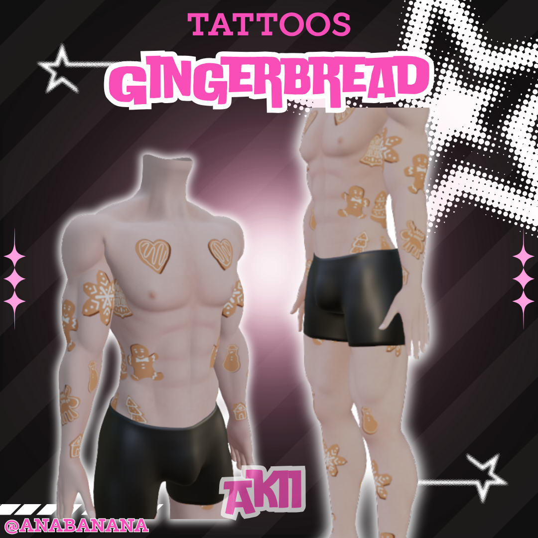 🍪 Gingerbread Tatts | Vrbase + Akii + Zinfit F/M