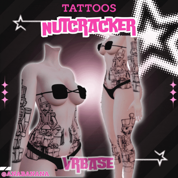 🗡️ Nutcracker Tatts | Vrbase + Akii + Zinfit F/M