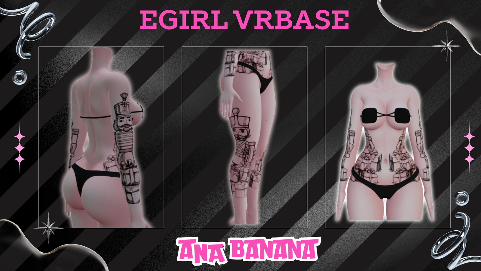 🗡️ Nutcracker Tatts | Vrbase + Akii + Zinfit F/M