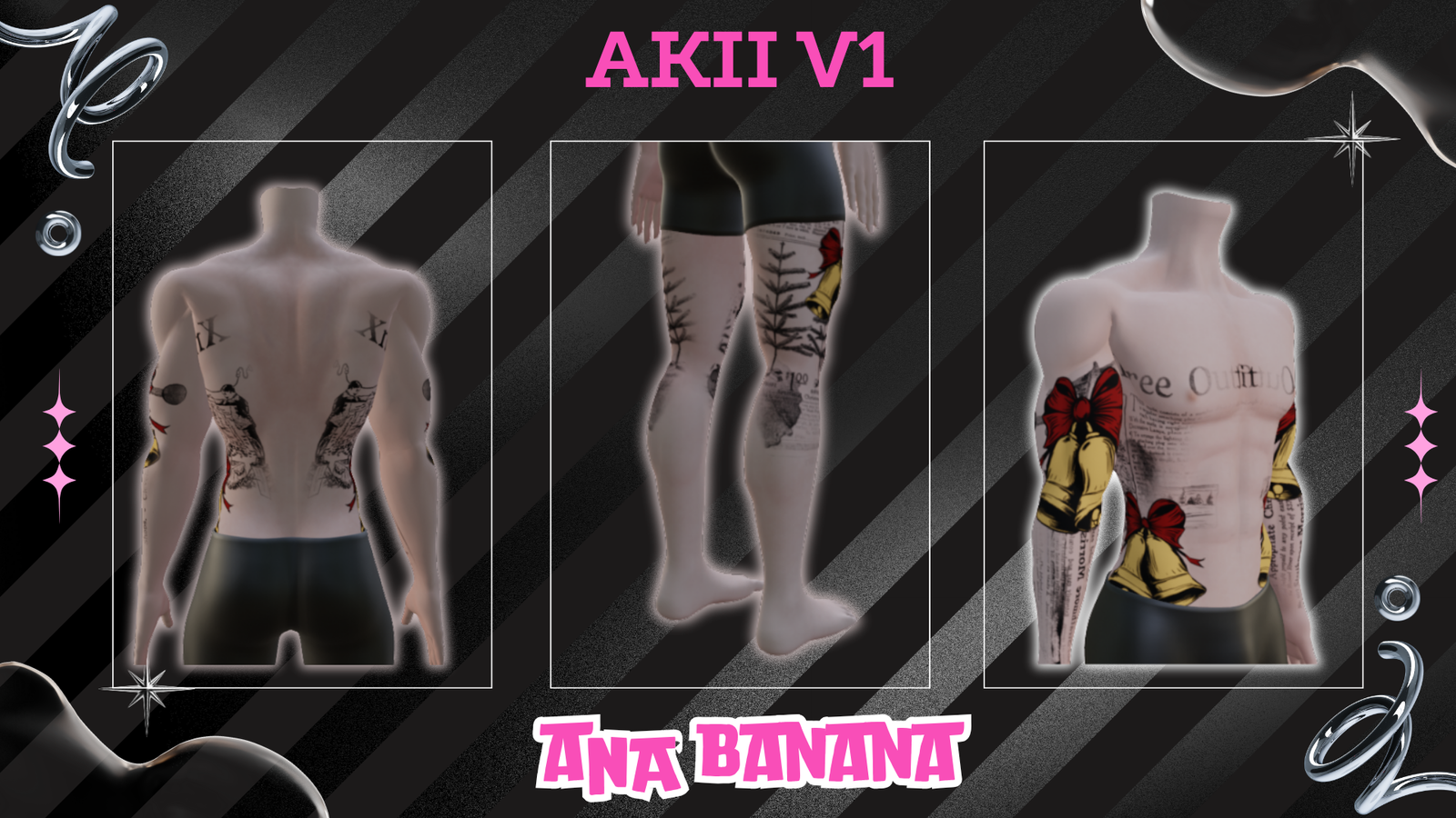 🔔 Holly Bell Tatts | Vrbase + Akii + Zinfit F/M