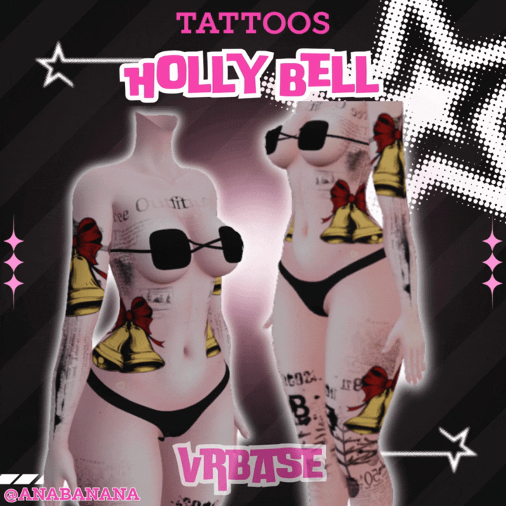 🔔 Holly Bell Tatts | Vrbase + Akii + Zinfit F/M