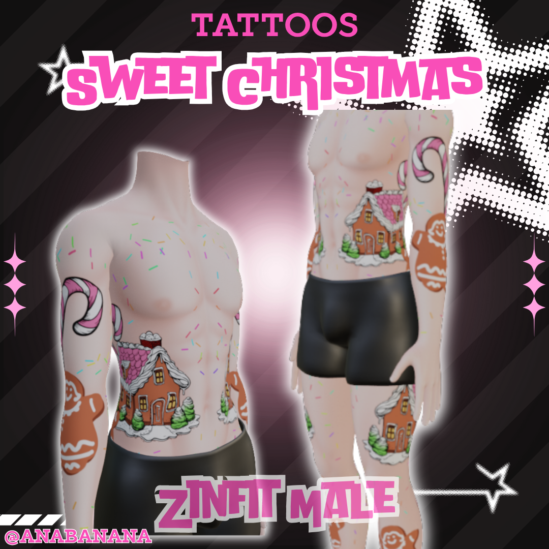 🍪 Sweet Christmas Tatts | Vrbase + Akii + Zinfit F/M