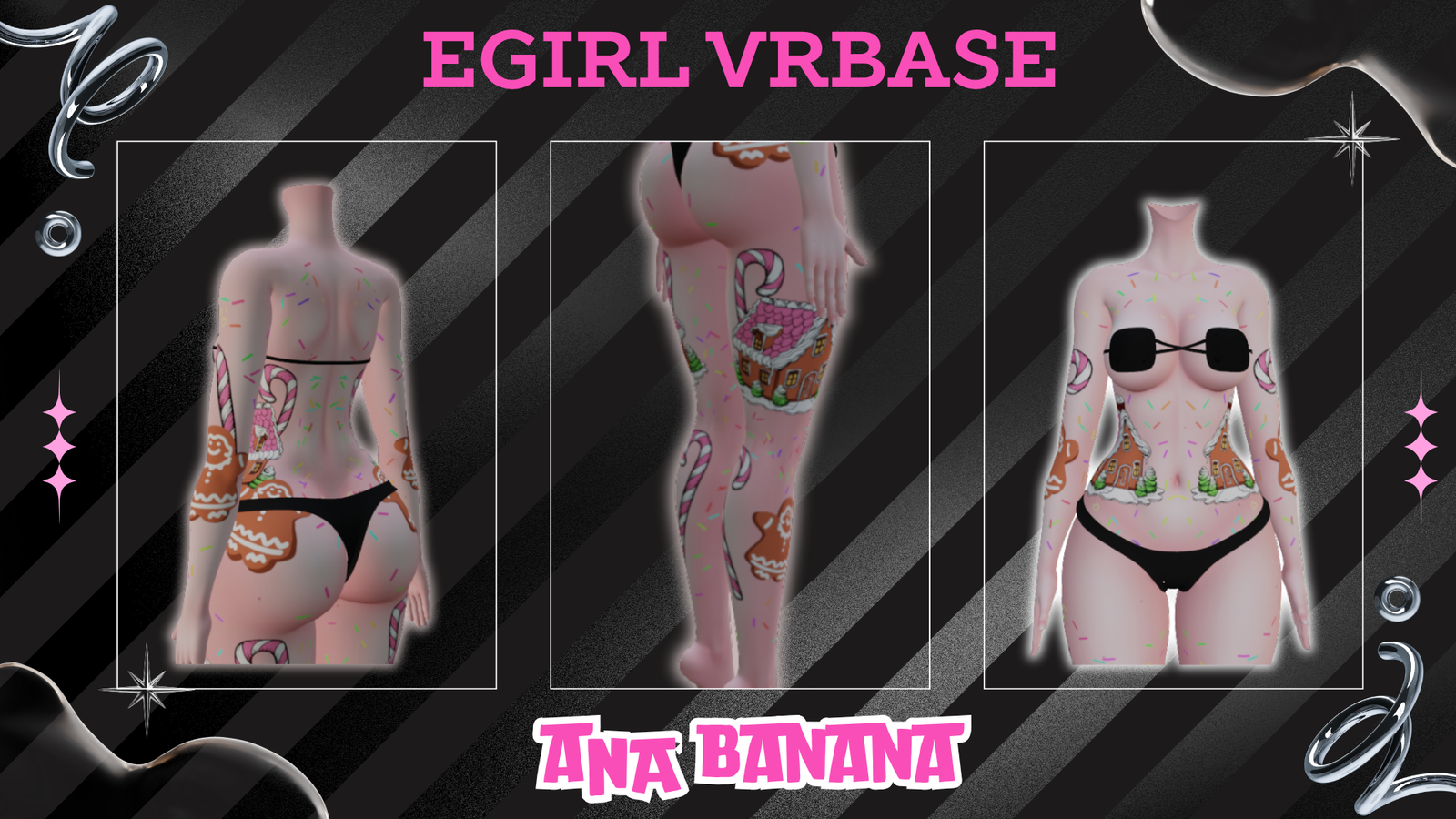 🍪 Sweet Christmas Tatts | Vrbase + Akii + Zinfit F/M