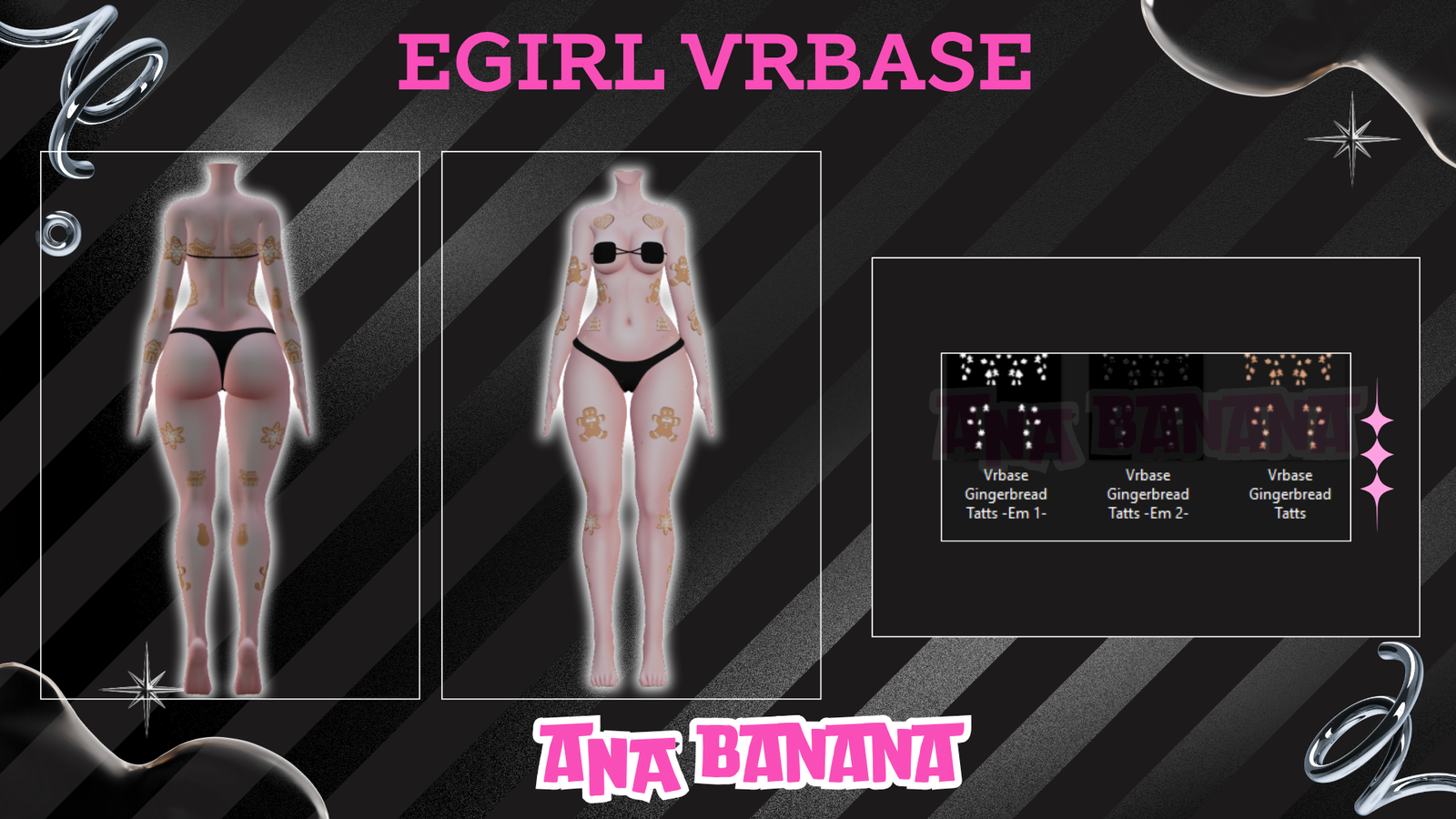 🍪 Gingerbread Tatts | Vrbase