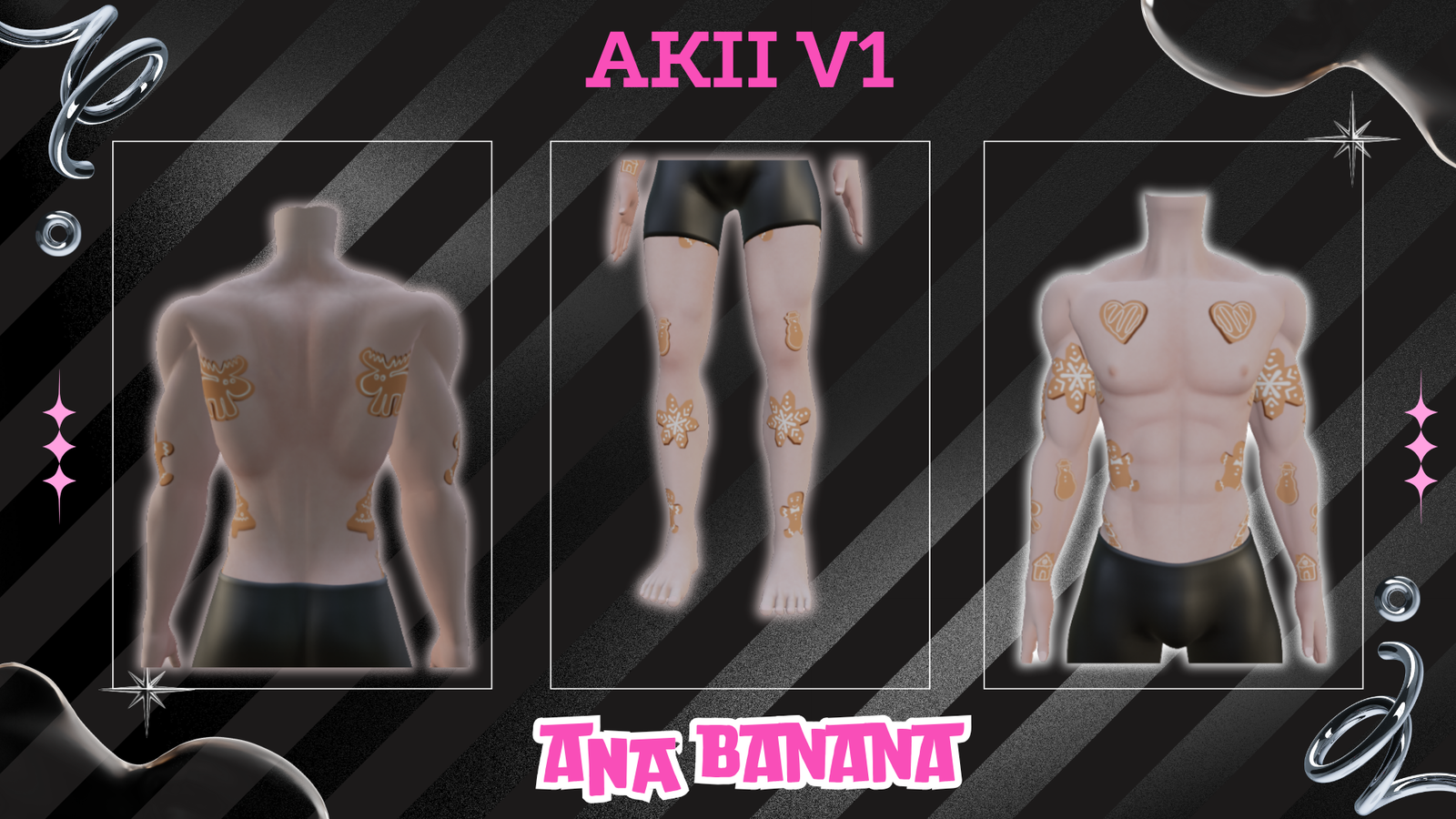 🍪 Gingerbread Tatts | Akii