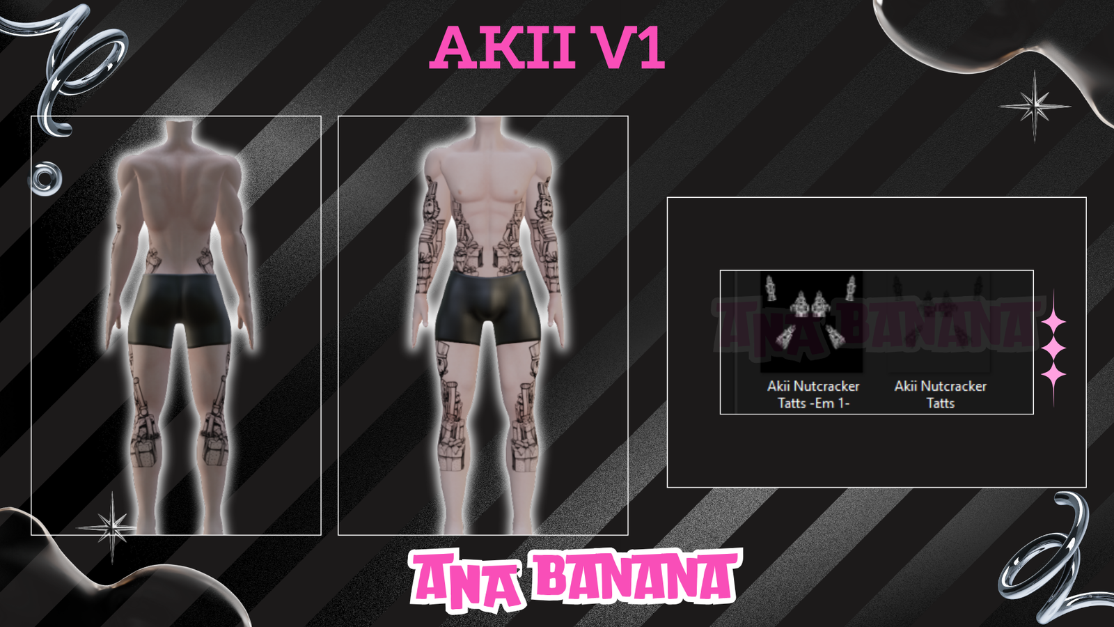 🗡️ Nutcracker Tatts | Akii