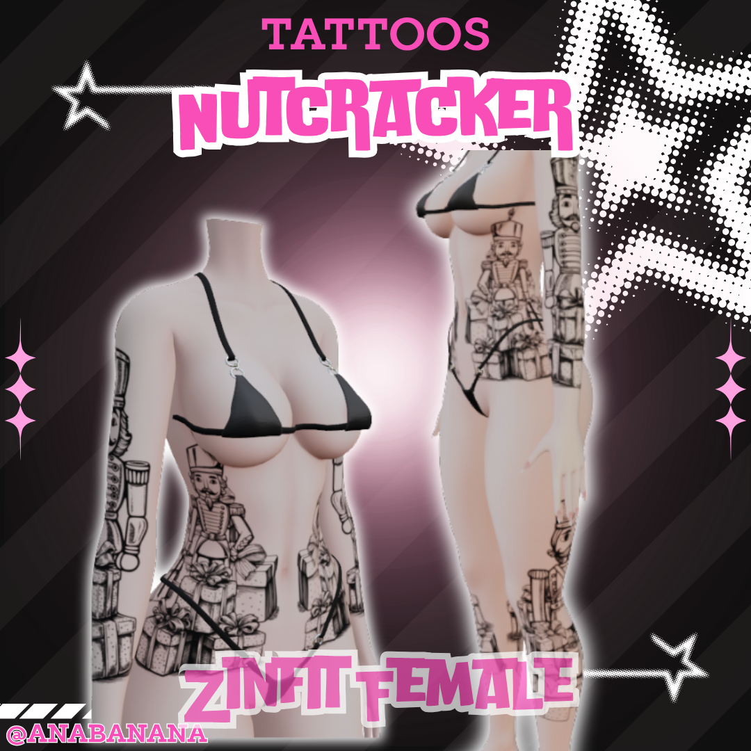 🗡️ Nutcracker Tatts | Zinfit Female