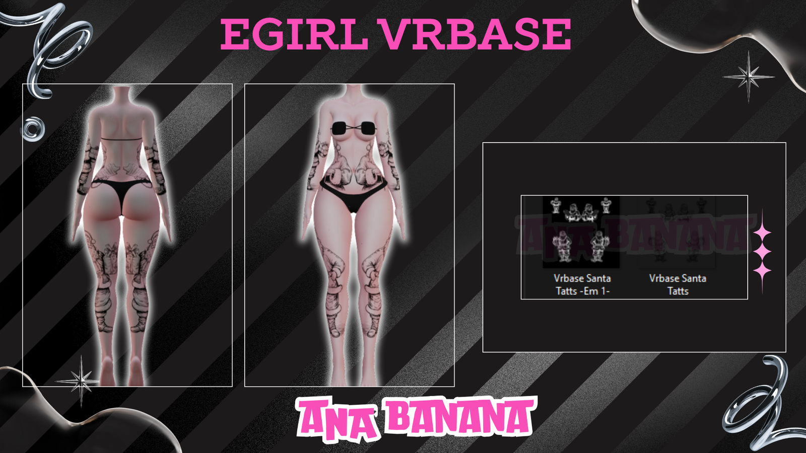 🎅 Santa Tatts | Vrbase 