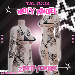😇 Holy Angel Tatts |  Zinfit Female