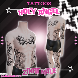 😇 Holy Angel Tatts |  Zinfit Male
