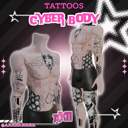 ๐ค Cyber Body Tatts | Akii