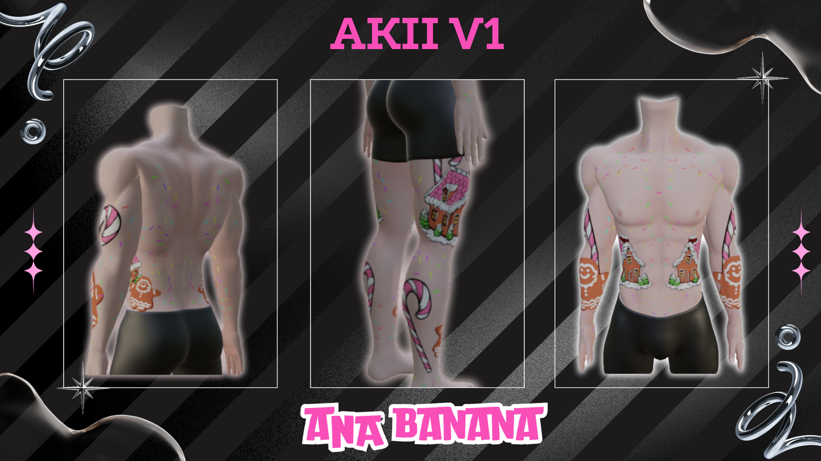 🍪 Sweet Christmas Tatts | Akii 