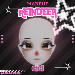 🦌Reindeer Makeup | Cici