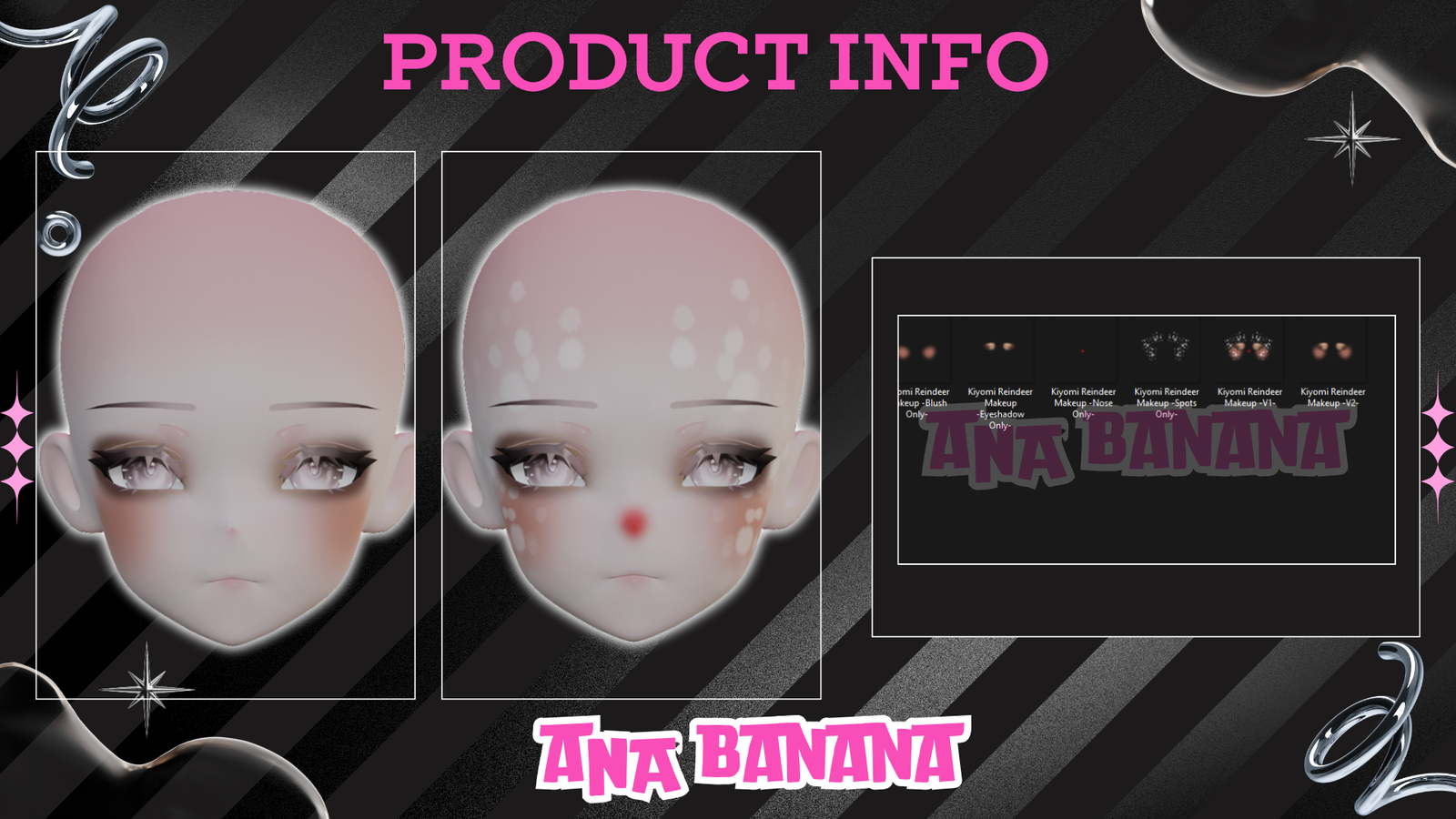 🦌Reindeer Makeup | Kiyomi