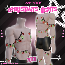 💡 Christmas Lights Tatts | Akii