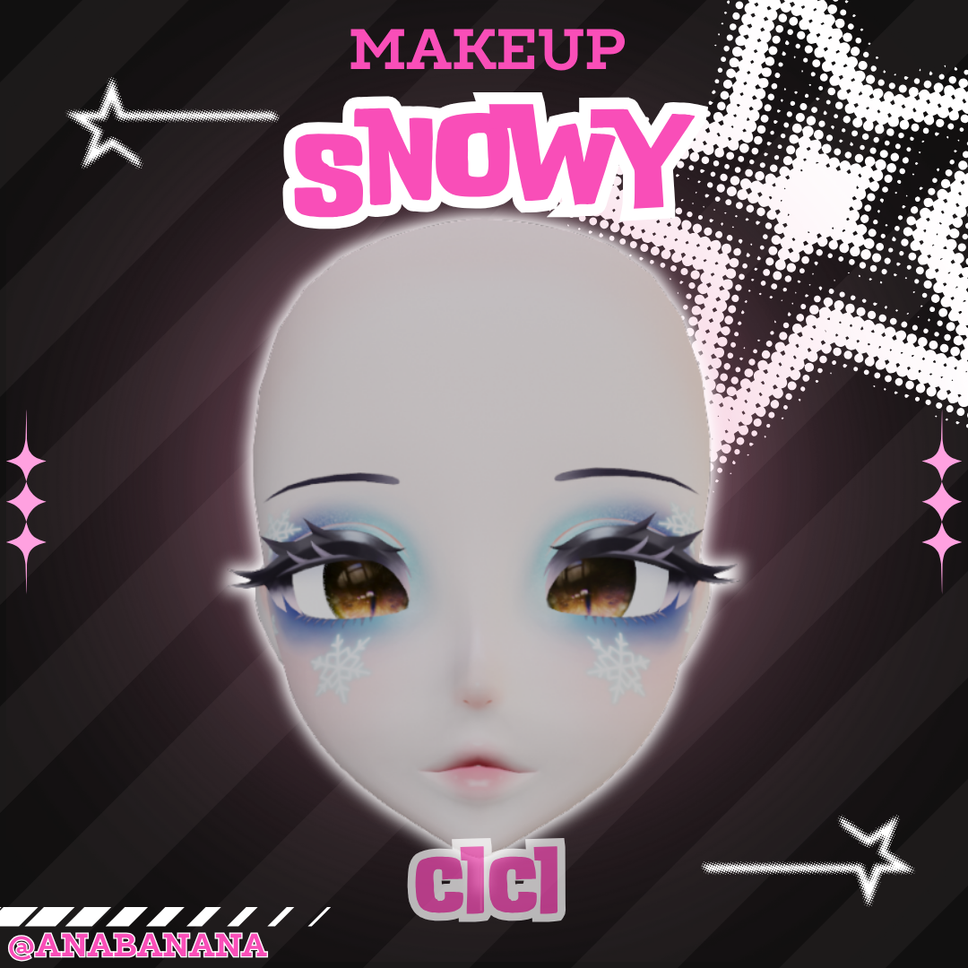❄️Snowflake Makeup | Cici